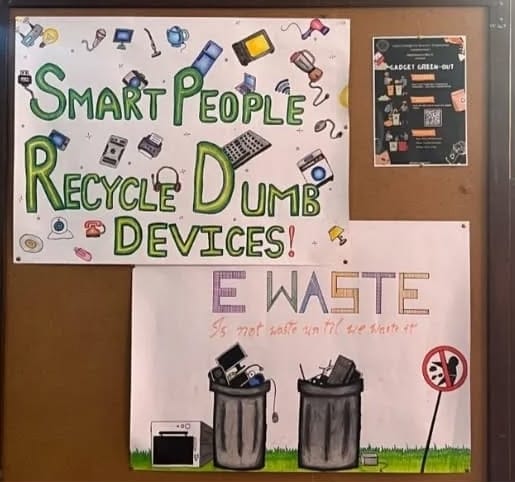 E-waste sorting activity